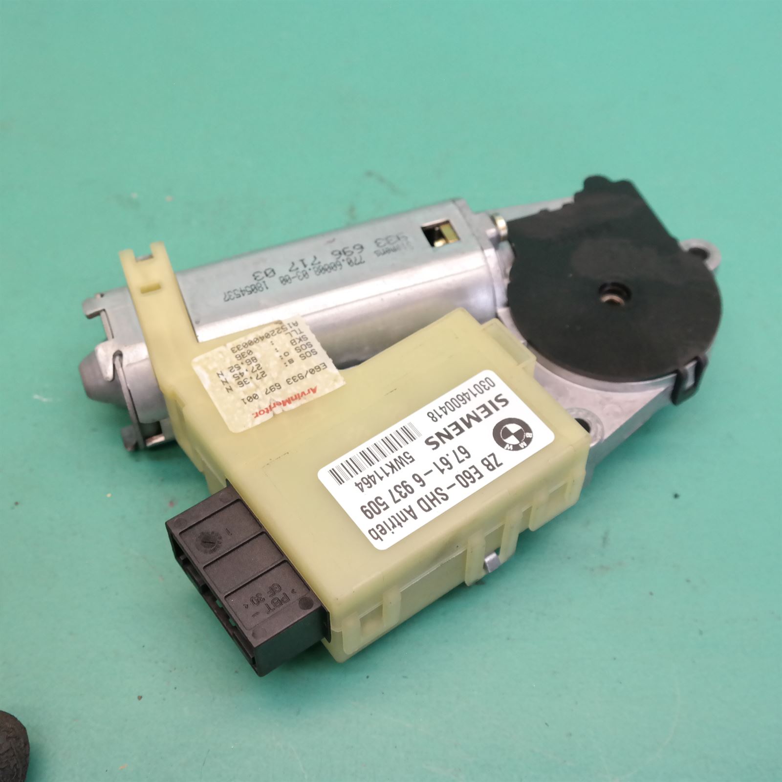 SUNROOF MOTOR E60 10/03 BM Spares Online
