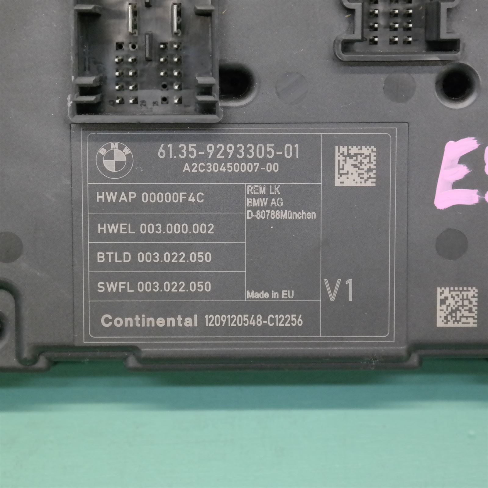 ECU F20 # REM Module # (001) *61-25* 3 ECU F20 # REM Module # (001) *61-25* - Image 3