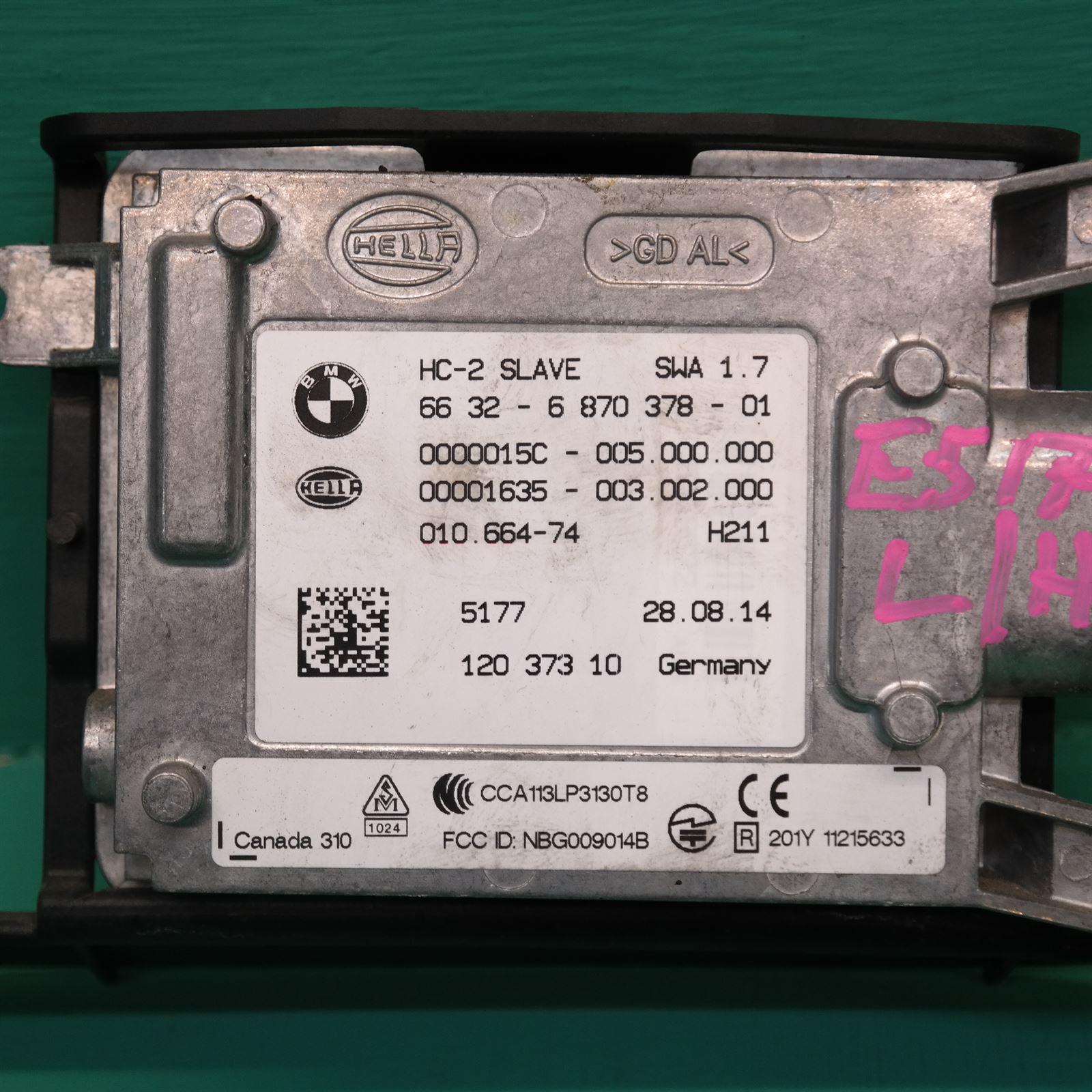 ECU F25 P/N 6.870.377 # Lane Departure Sensor # LH 3 ECU F25 P/N 6.870.377 # Lane Departure Sensor # LH - Image 3