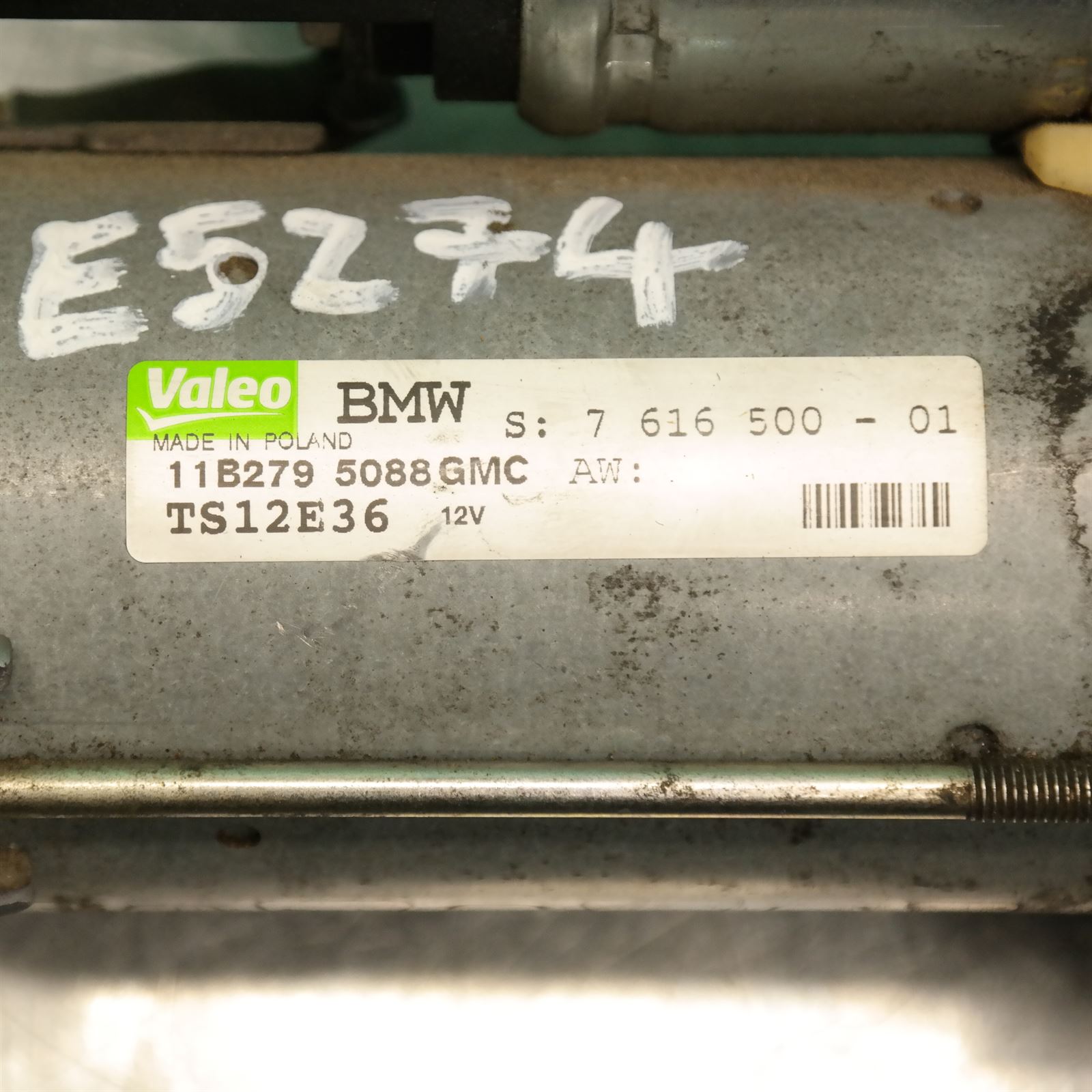 STARTER MOTOR E90 Petrol 6cyl (500) 6 STARTER MOTOR E90 Petrol 6cyl (500) - Image 6