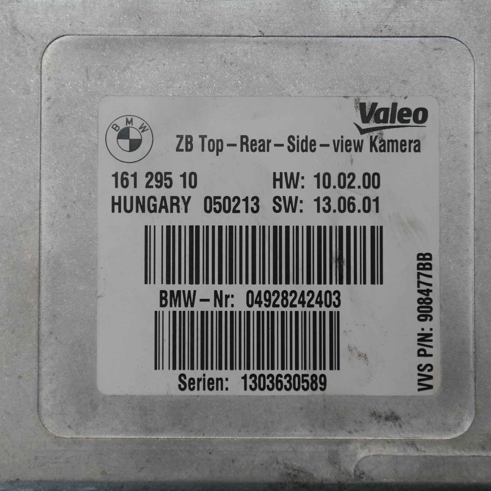 ECU F01 # Camera Module # SURROUND VIEW (554) *65-30* 5 ECU F01 # Camera Module # SURROUND VIEW (554) *65-30* - Image 5