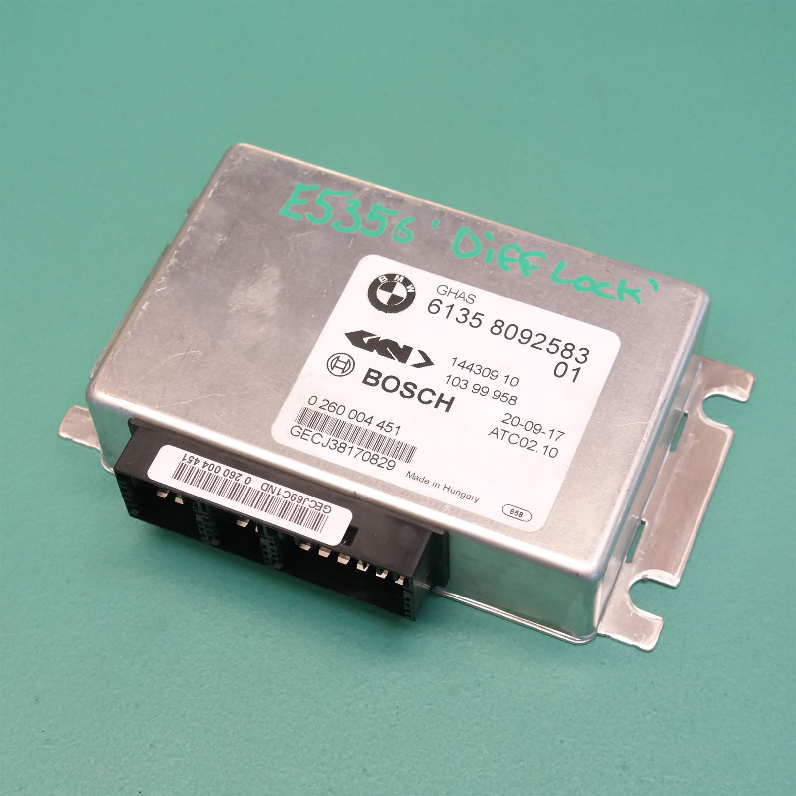 2017 BMW 2 SERIES Control unit/module 33608098151