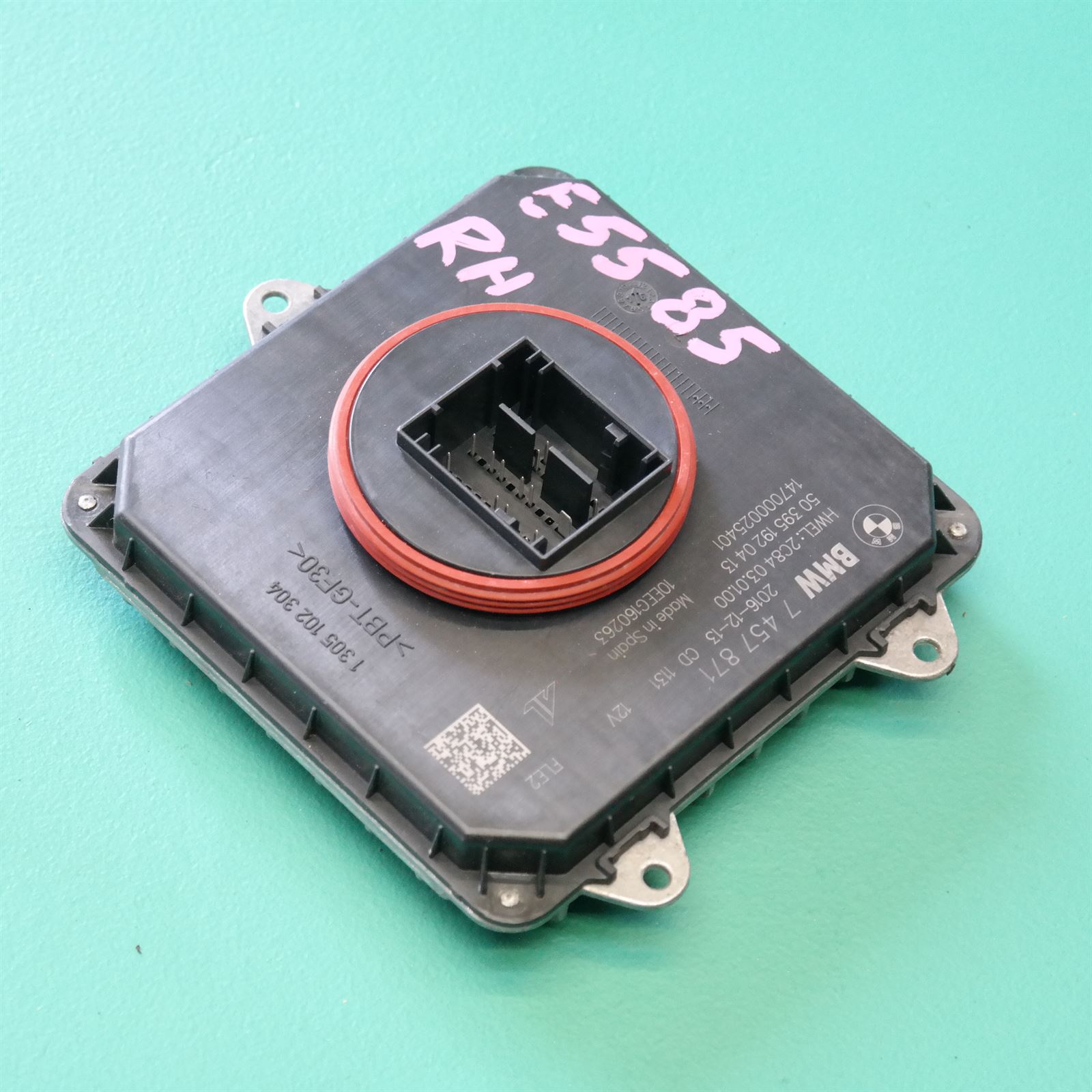 ECU F20 # Headlight # CONTROL UNIT (844) *63-05* 7.457.871 2 ECU F20 # Headlight # CONTROL UNIT (844) *63-05* 7.457.871 - Image 2