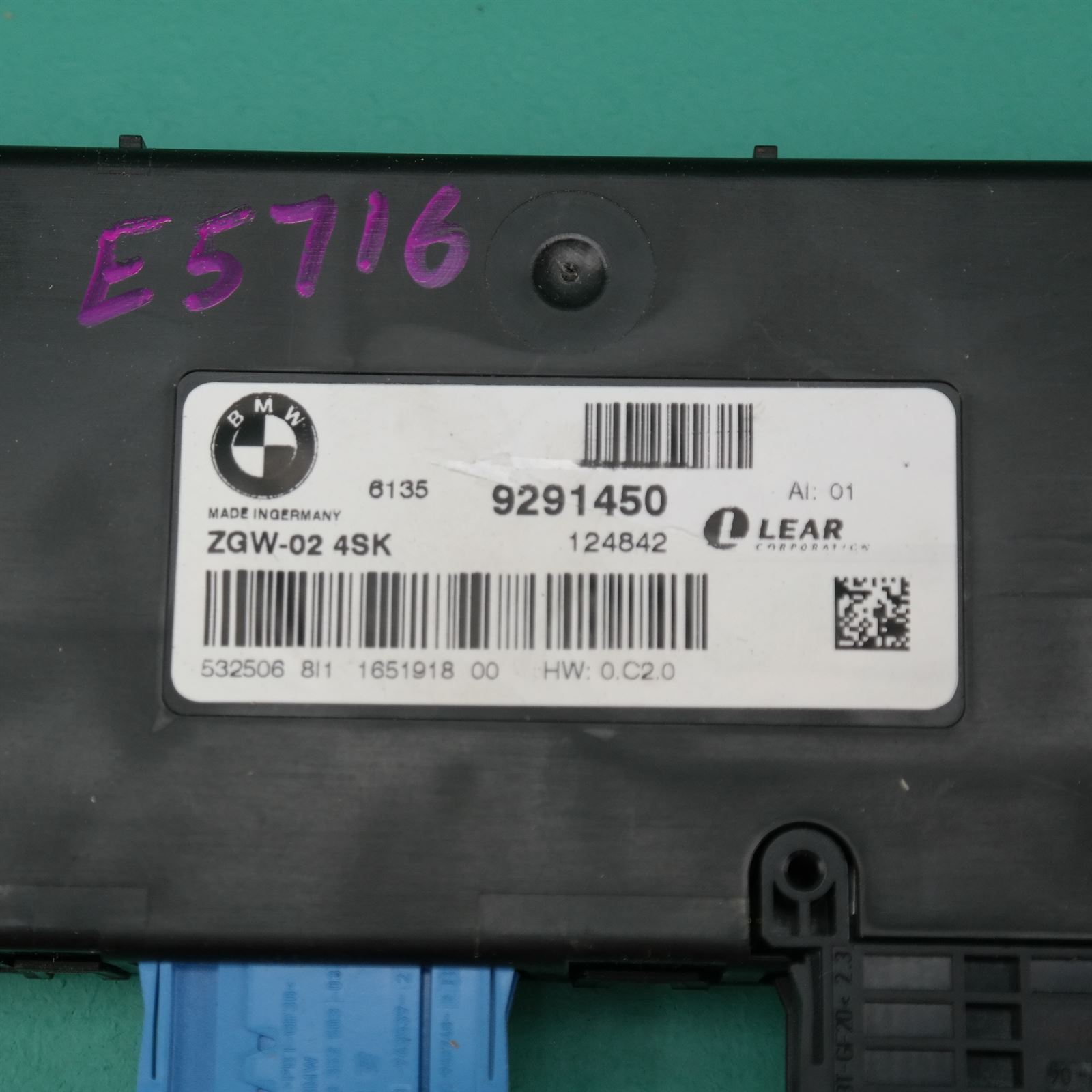 ECU F10 # Gateway Module # (659) *61-25* 9.321.879 3 ECU F10 # Gateway Module # (659) *61-25* 9.321.879 - Image 3