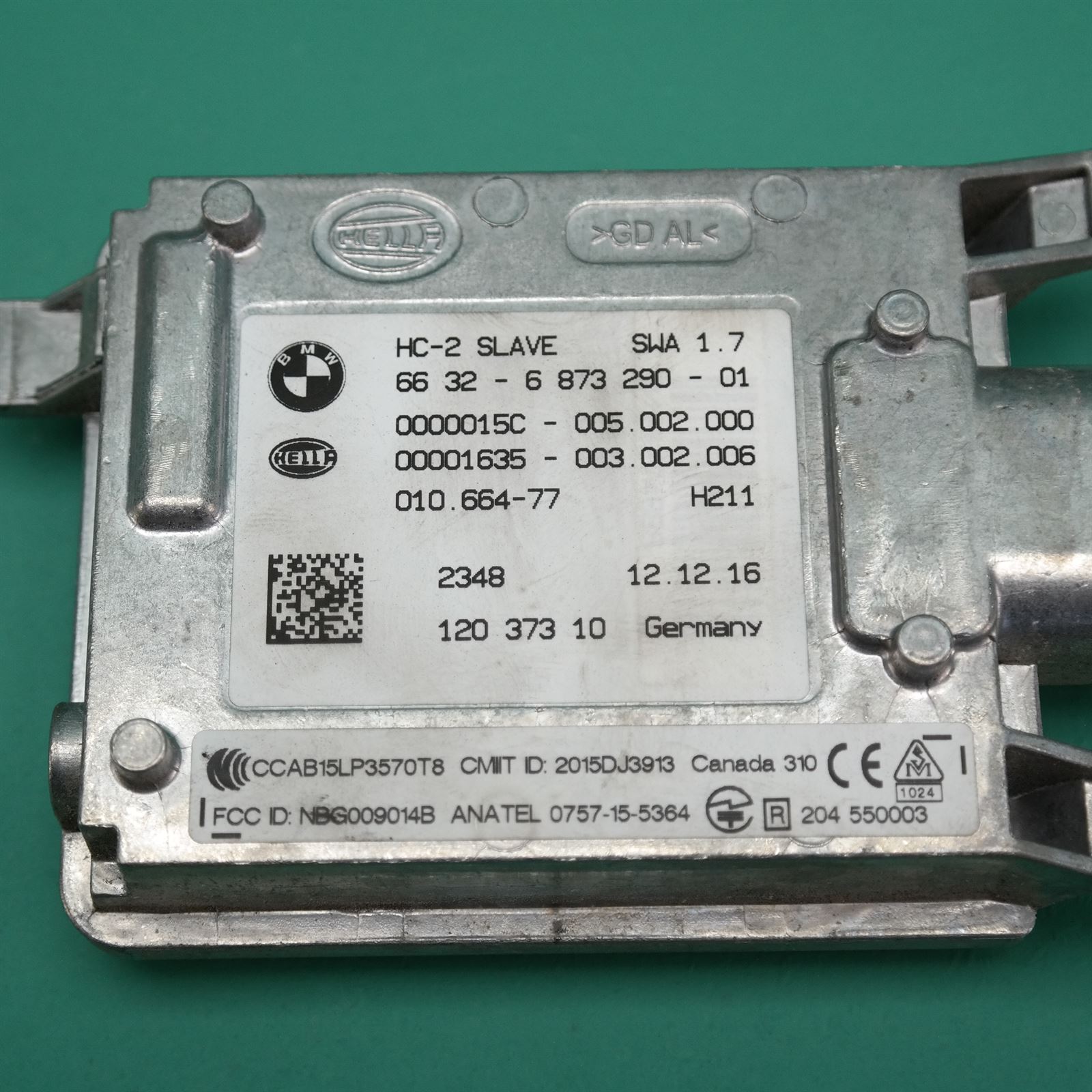 ECU F15 # Lane Change Sensor # SLAVE (290) *66-20* 2 ECU F15 # Lane Change Sensor # SLAVE (290) *66-20* - Image 2