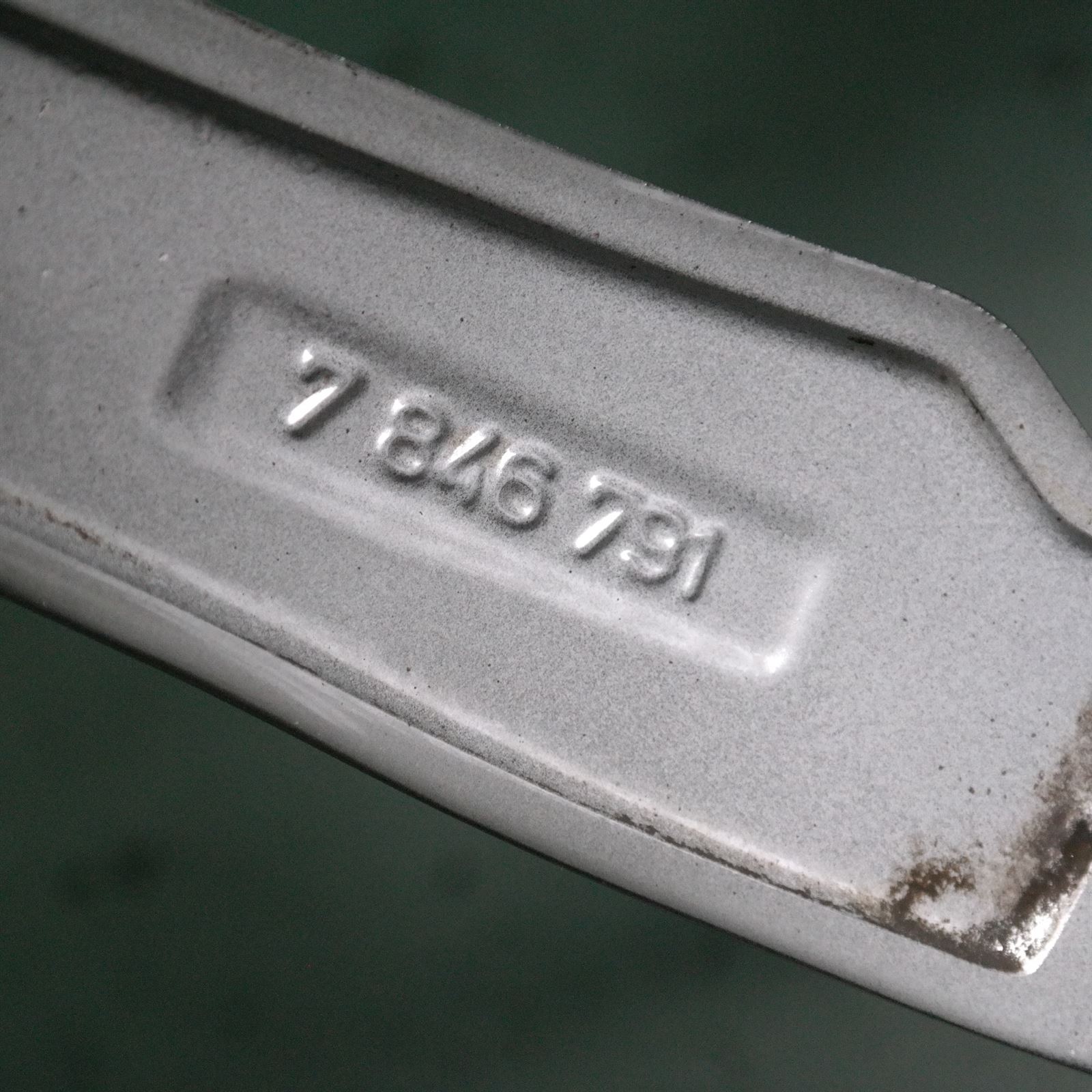 WHEEL STEEL F15 # Single # (791) *36-15* 7.846.791 Rear 11J20 5 WHEEL STEEL F15 # Single # (791) *36-15* 7.846.791 Rear 11J20 - Image 5