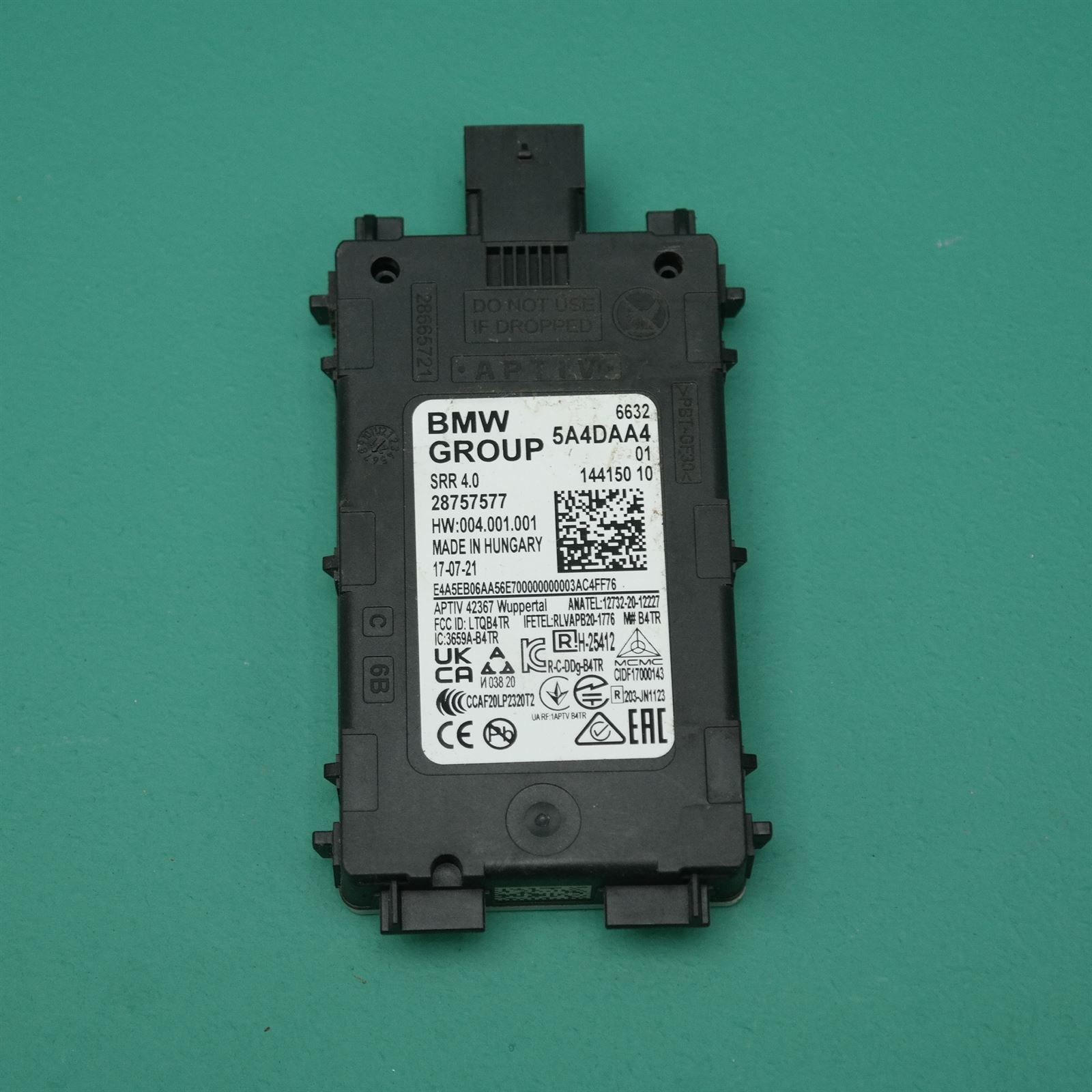 ECU I20 # Radar short range sensor # (303) *66-20* ECU I20 # Radar short range sensor # (303) *66-20*