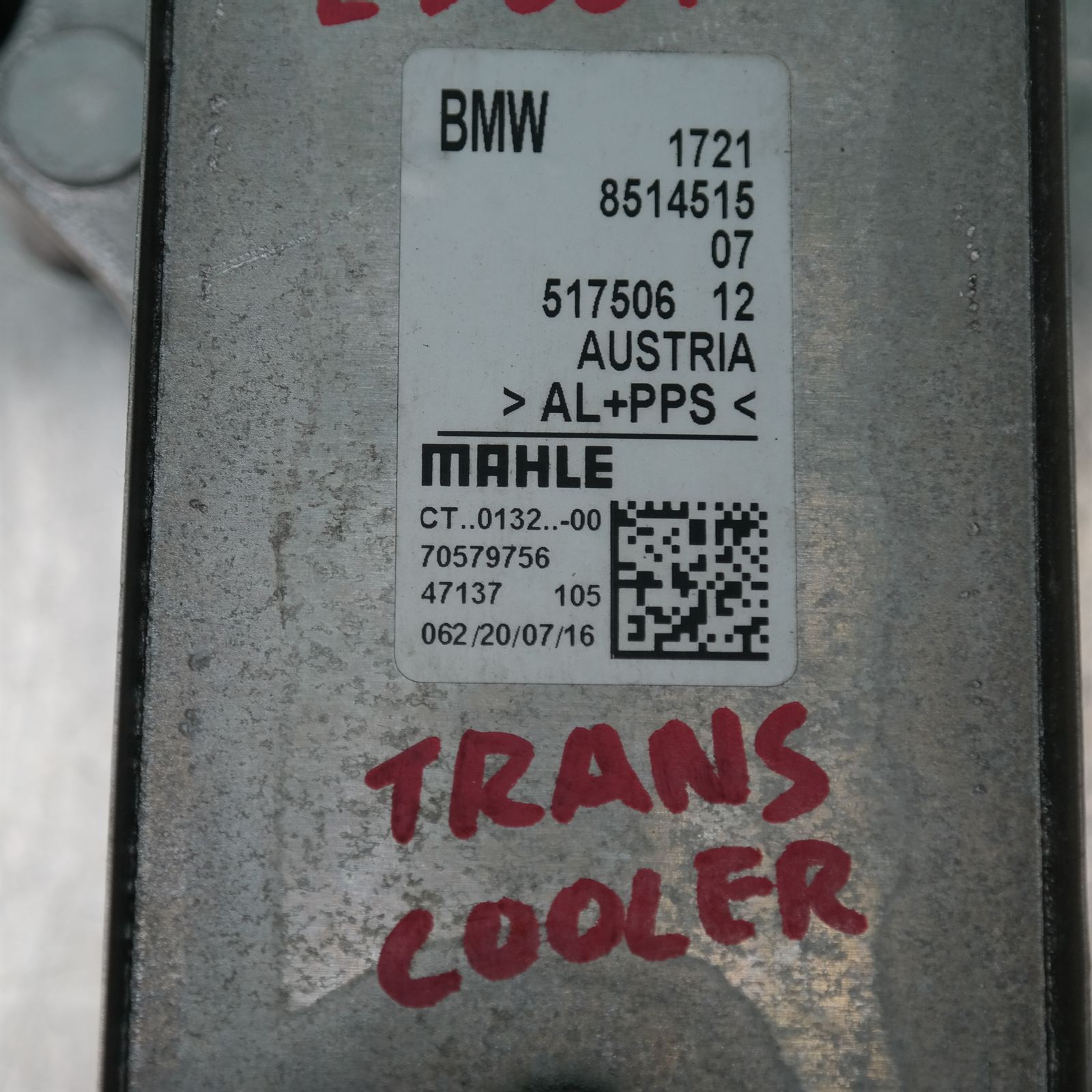 COOLER F25 # Trans Oil Cooler # (515) *17-05* 4 COOLER F25 # Trans Oil Cooler # (515) *17-05* - Image 4
