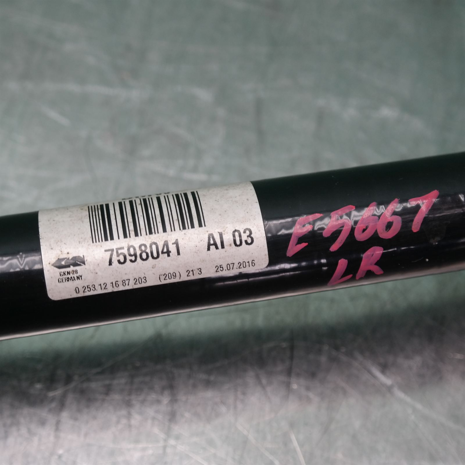 LEFT DRIVESHAFT F25 # Rear # (041) *33-25* 5 LEFT DRIVESHAFT F25 # Rear # (041) *33-25* - Image 5