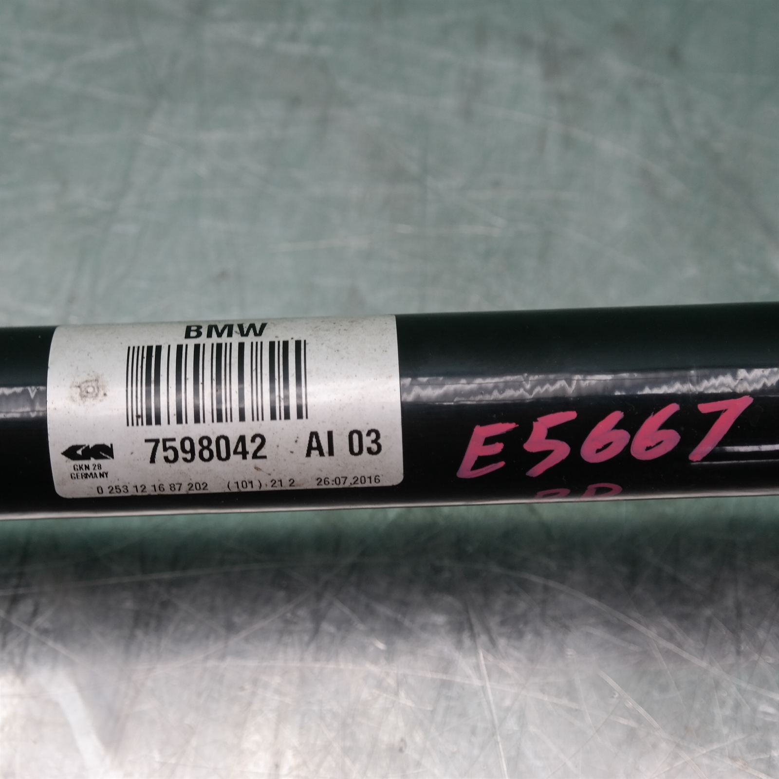 RIGHT DRIVESHAFT F25 # Rear # (042) *35-25* 5 RIGHT DRIVESHAFT F25 # Rear # (042) *35-25* - Image 5
