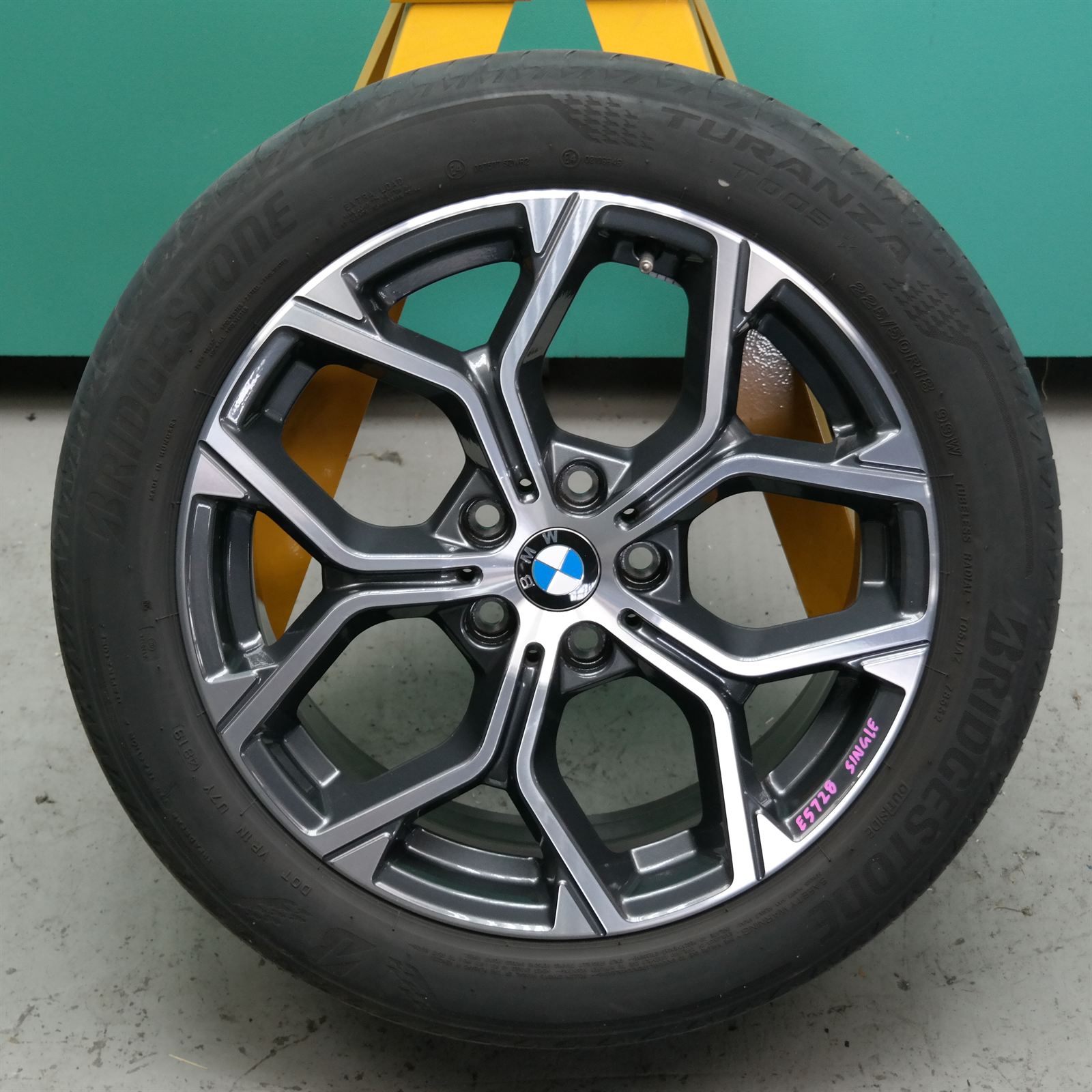 WHEEL STEEL F48 # Single # (002) *36-15* 6.883.002 WHEEL STEEL F48 # Single # (002) *36-15* 6.883.002