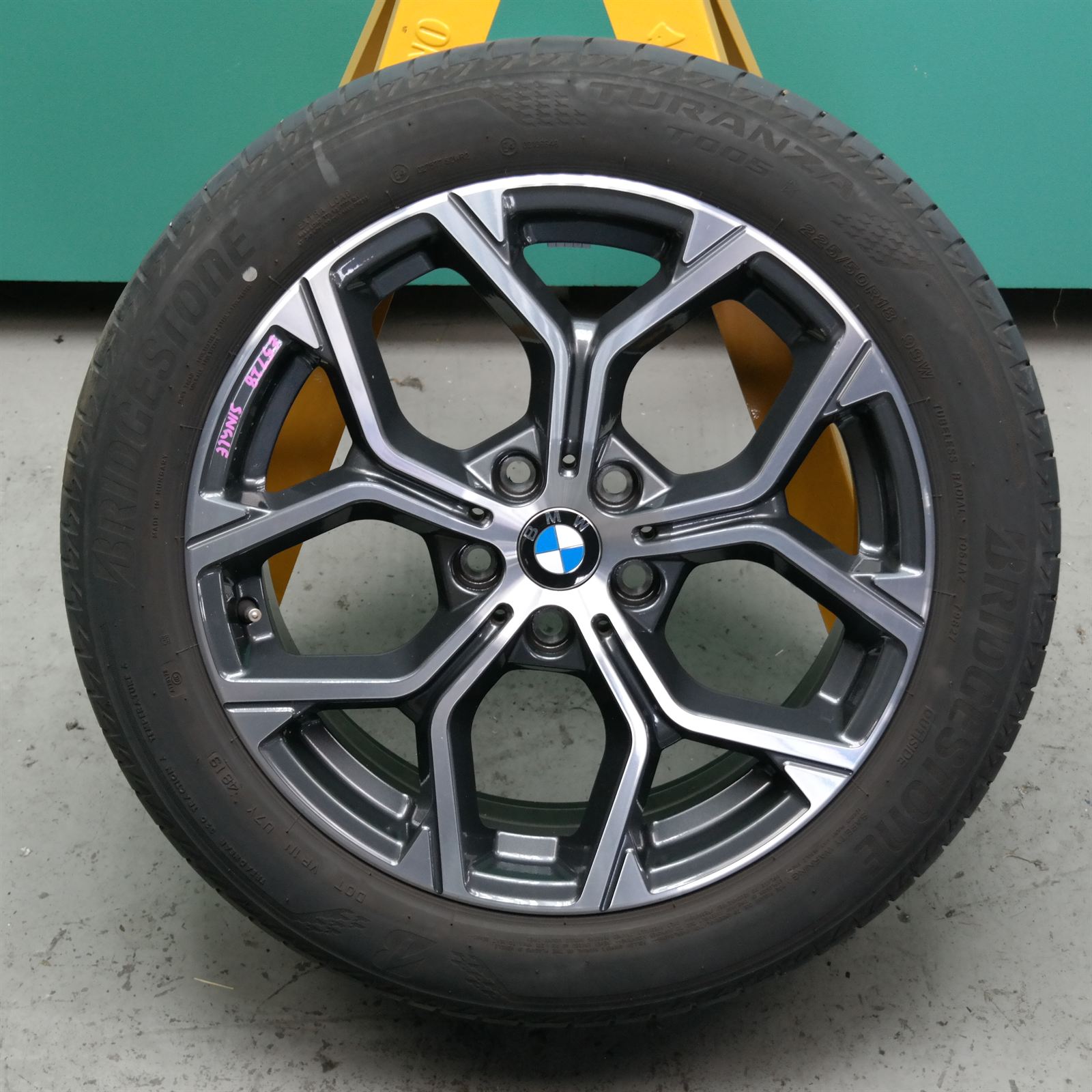 WHEEL STEEL F48 # Single # (002) *36-15* 6.883.002 WHEEL STEEL F48 # Single # (002) *36-15* 6.883.002