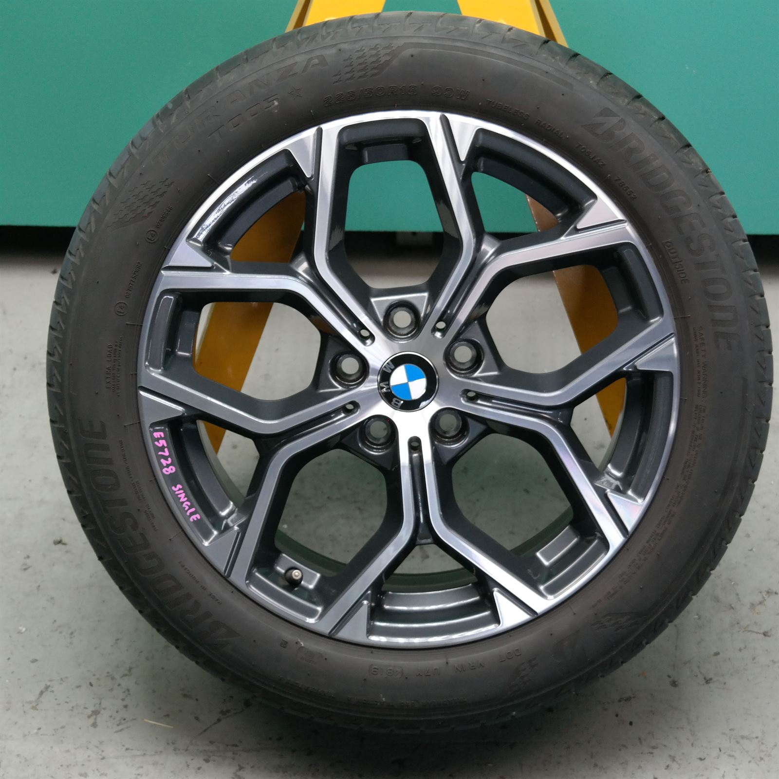 WHEEL STEEL F48 # Single # (002) *36-15* 6.883.002 WHEEL STEEL F48 # Single # (002) *36-15* 6.883.002