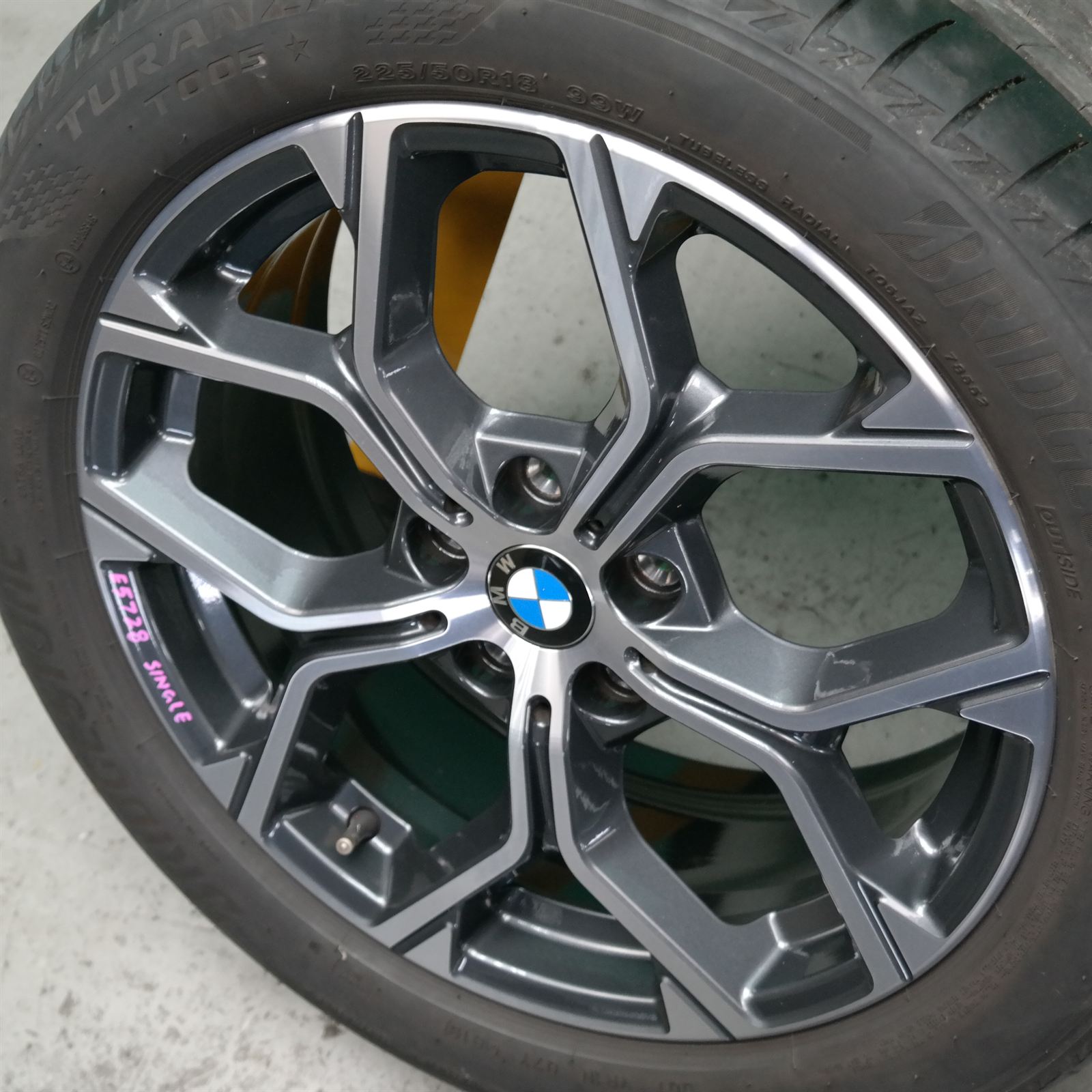 WHEEL STEEL F48 # Single # (002) *36-15* 6.883.002 3 WHEEL STEEL F48 # Single # (002) *36-15* 6.883.002 - Image 3