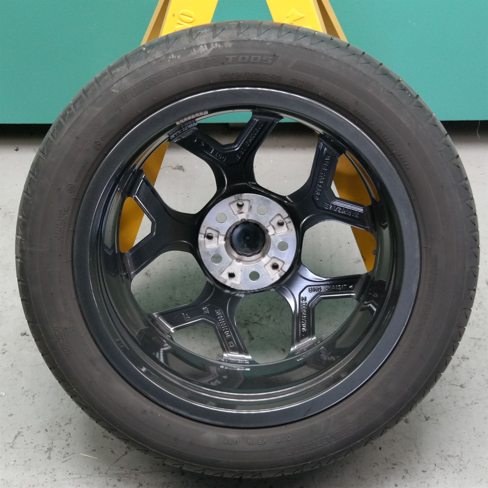 WHEEL STEEL F48 # Single # (002) *36-15* 6.883.002 5 WHEEL STEEL F48 # Single # (002) *36-15* 6.883.002 - Image 5
