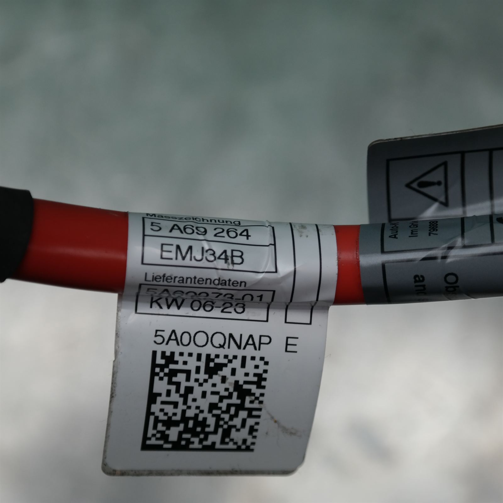 ECU G20 # Battery Cable # PLUS POLE (458) *61-10* 5 ECU G20 # Battery Cable # PLUS POLE (458) *61-10* - Image 5