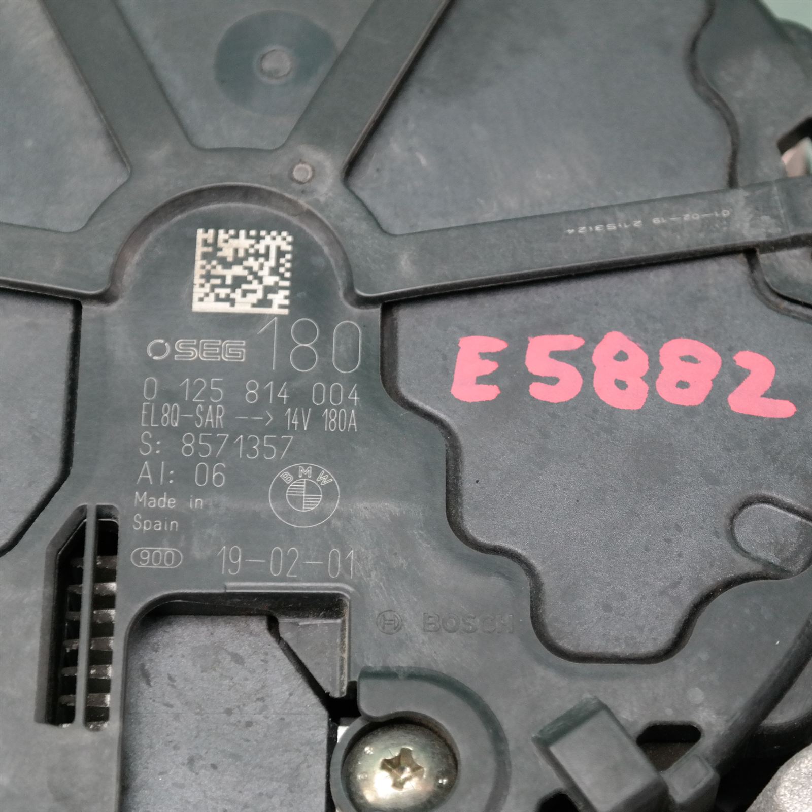 ALTERNATOR G05 (357) *12-20* 180A 4 ALTERNATOR G05 (357) *12-20* 180A - Image 4