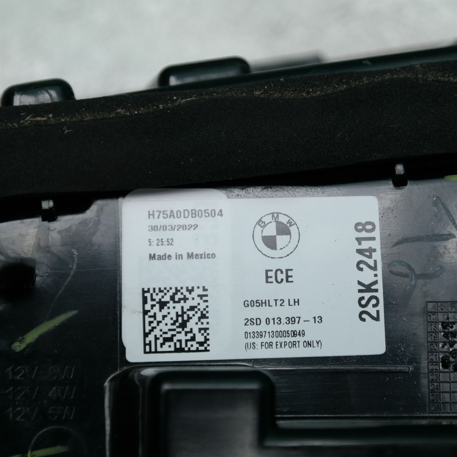 REAR GARNISH G05 (B05) *63-20* L 6 REAR GARNISH G05 (B05) *63-20* L - Image 6