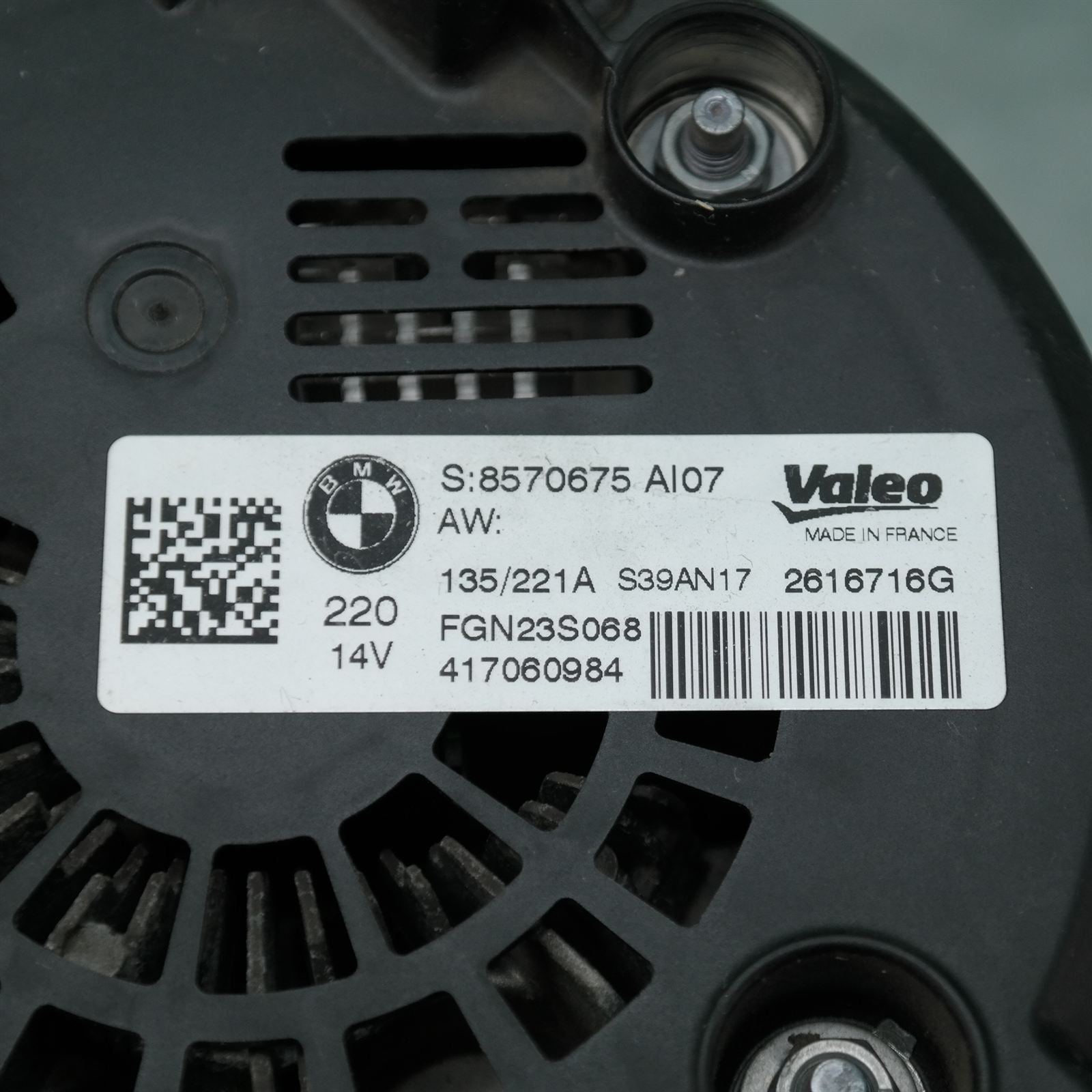 ALTERNATOR F15 (675) *12-20* D6 4 ALTERNATOR F15 (675) *12-20* D6 - Image 4
