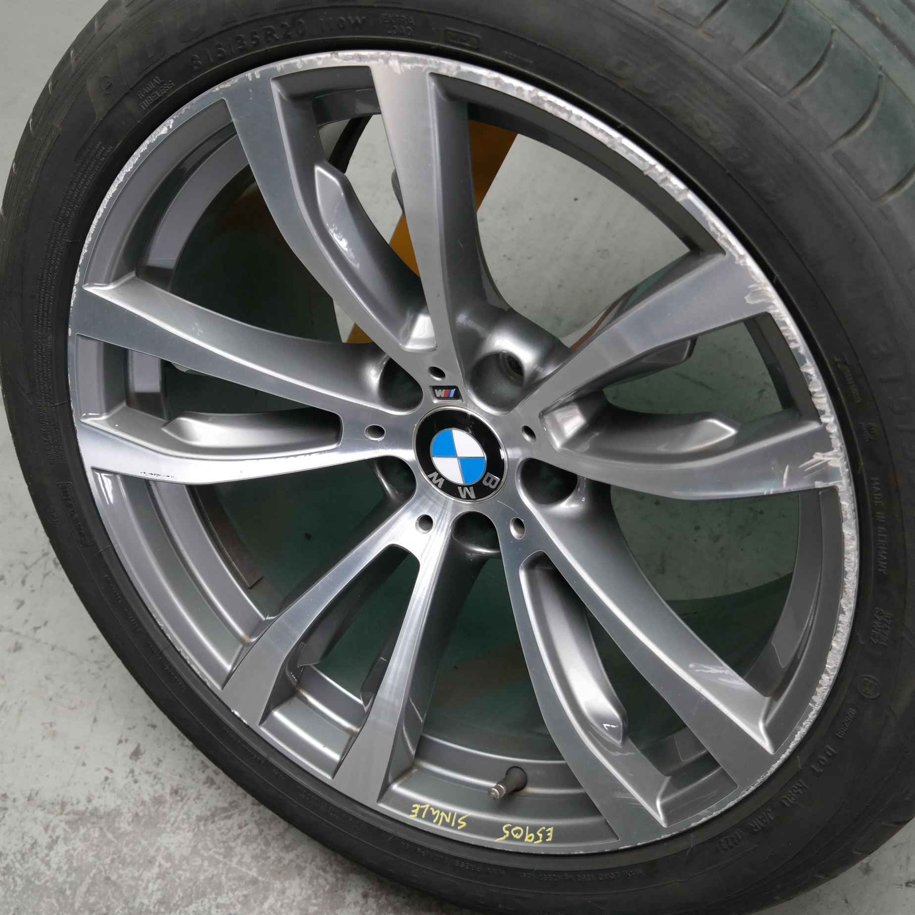 WHEEL STEEL F15 # Single # (791) *36-15* 7.846.791 Rear 11J20 2 WHEEL STEEL F15 # Single # (791) *36-15* 7.846.791 Rear 11J20 - Image 2