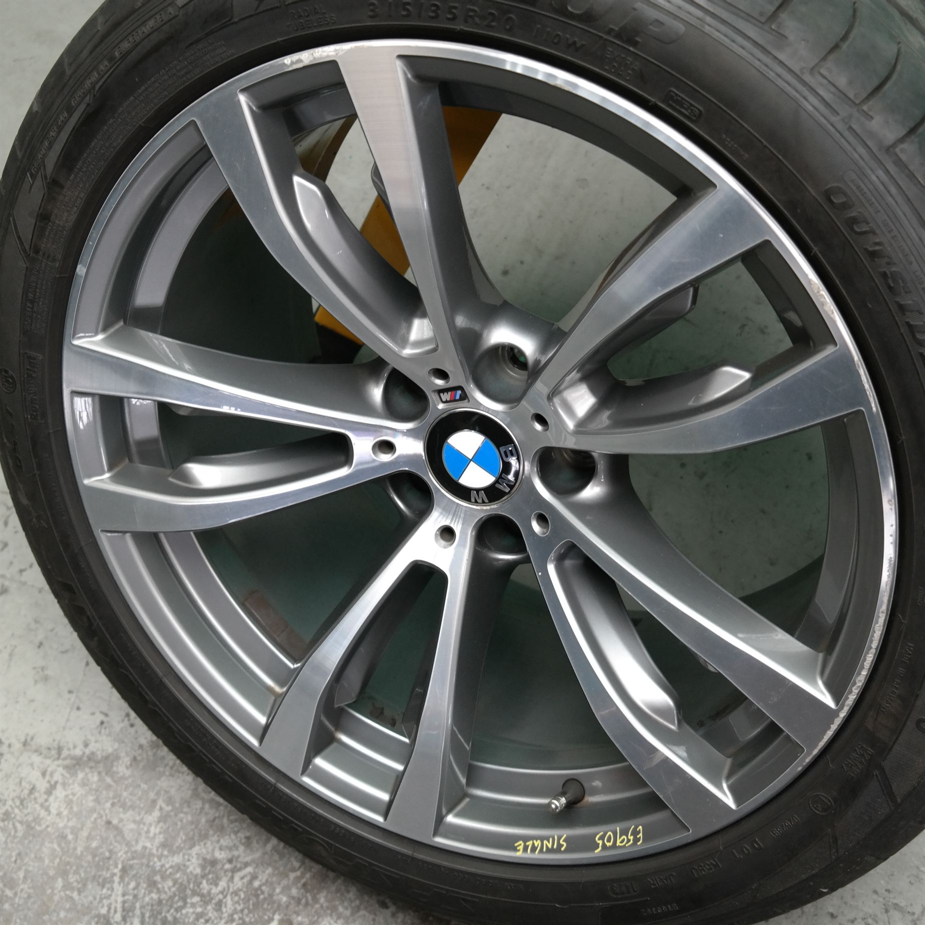 WHEEL STEEL F15 # Single # (791) *36-15* 7.846.791 Rear 11J20 2 WHEEL STEEL F15 # Single # (791) *36-15* 7.846.791 Rear 11J20 - Image 2