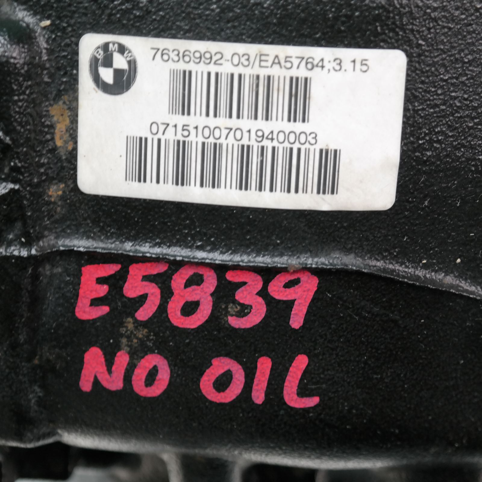 DIFFERENTIAL CENTRE F15 Rear (992) *33-05* 3.15 D6 5 DIFFERENTIAL CENTRE F15 Rear (992) *33-05* 3.15 D6 - Image 5
