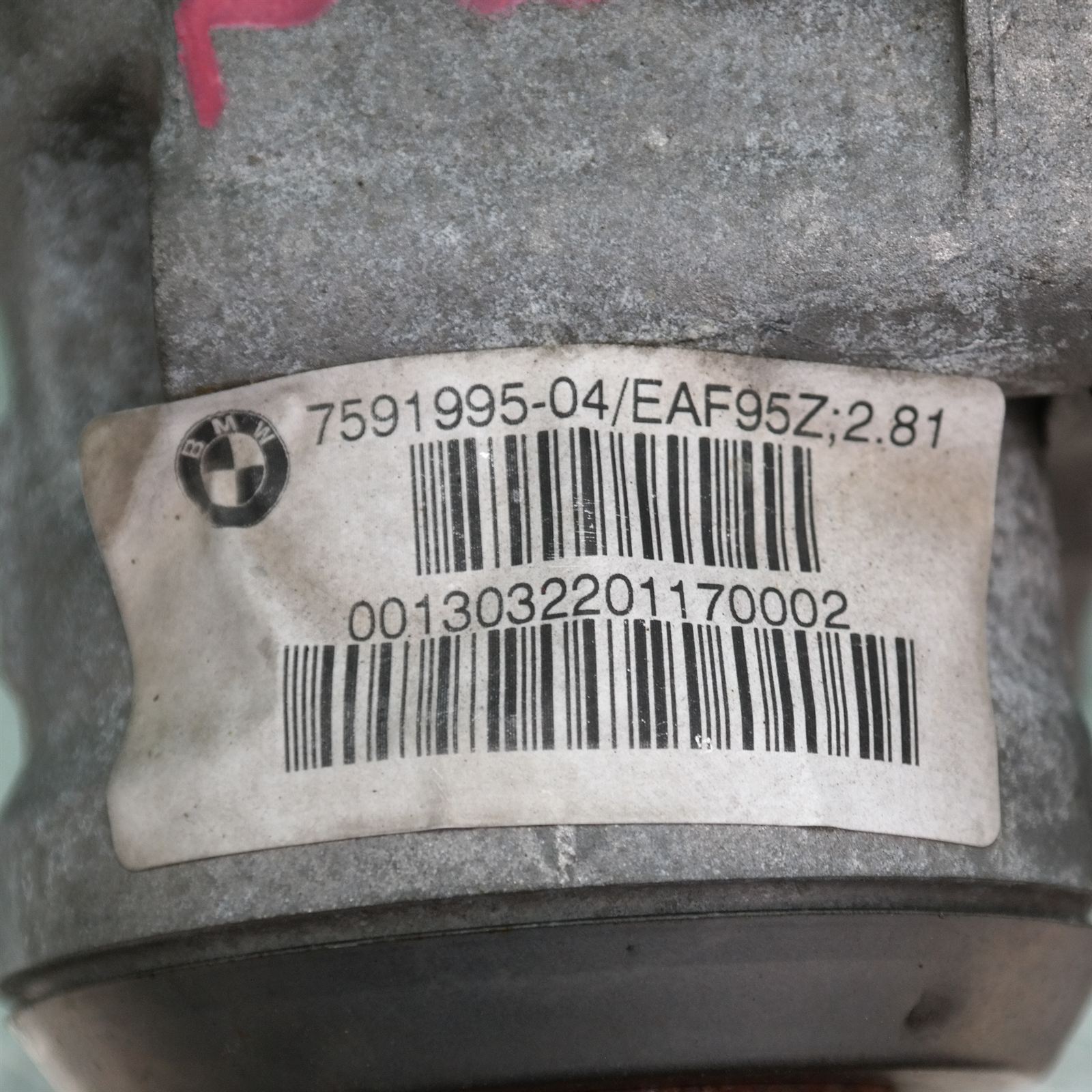 DIFFERENTIAL CENTRE F25 Front (110) *31-15* 2.81 (D6) 5 DIFFERENTIAL CENTRE F25 Front (110) *31-15* 2.81 (D6) - Image 5