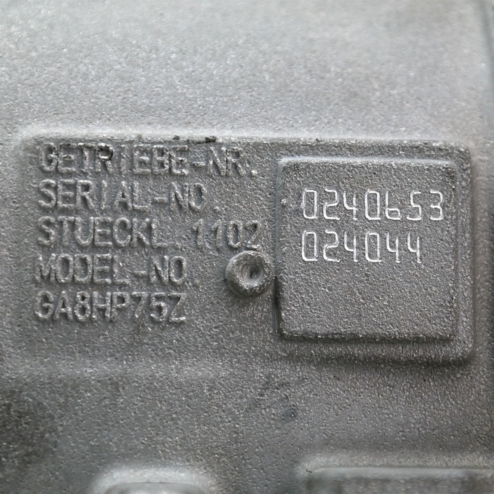 TRANS/GEARBOX AUTO, DIESEL, 3.0, xDRIVE30d, TURBO, N57N, GA8HP75Z, F15, 09/13-07/18 6 TRANS/GEARBOX AUTO, DIESEL, 3.0, xDRIVE30d, TURBO, N57N, GA8HP75Z, F15, 09/13-07/18 - Image 6
