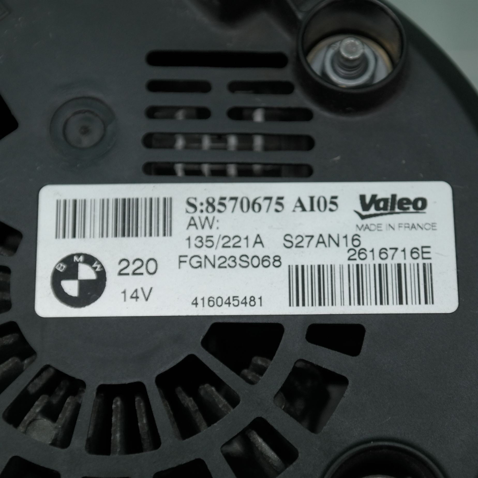 ALTERNATOR F15 (675) *12-20* D6 4 ALTERNATOR F15 (675) *12-20* D6 - Image 4