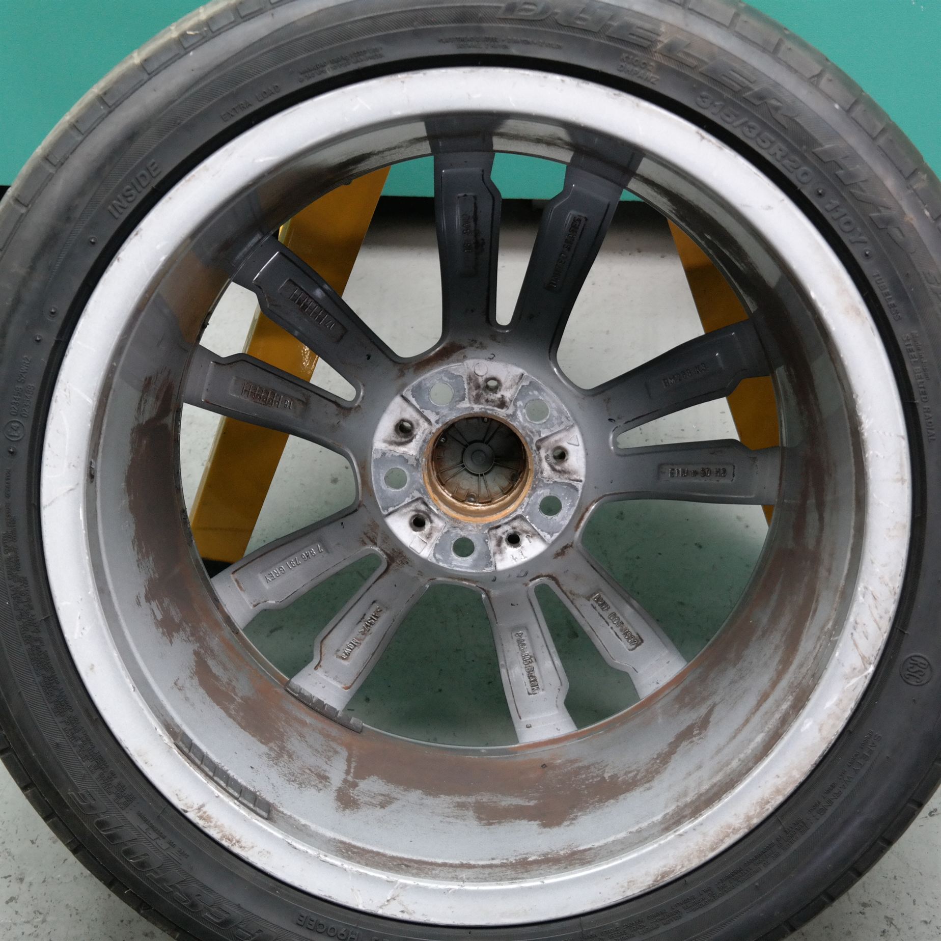 WHEEL STEEL F15 # Single # (791) *36-15* 7.846.791 Rear 11J20 6 WHEEL STEEL F15 # Single # (791) *36-15* 7.846.791 Rear 11J20 - Image 6