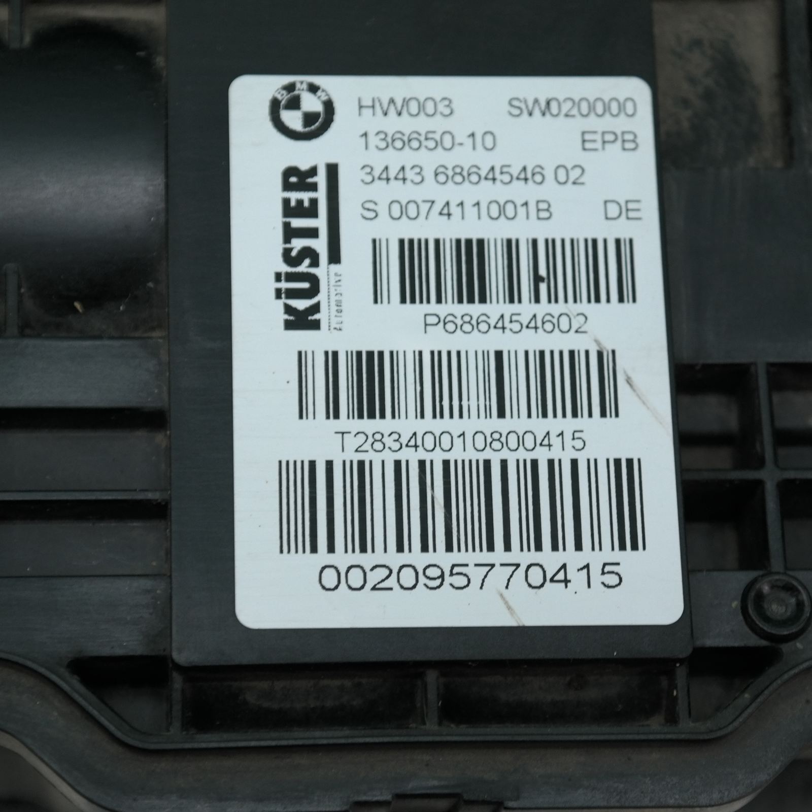 HANDBRAKE ACTUATOR F15 (220) *34-30* 4 HANDBRAKE ACTUATOR F15 (220) *34-30* - Image 4