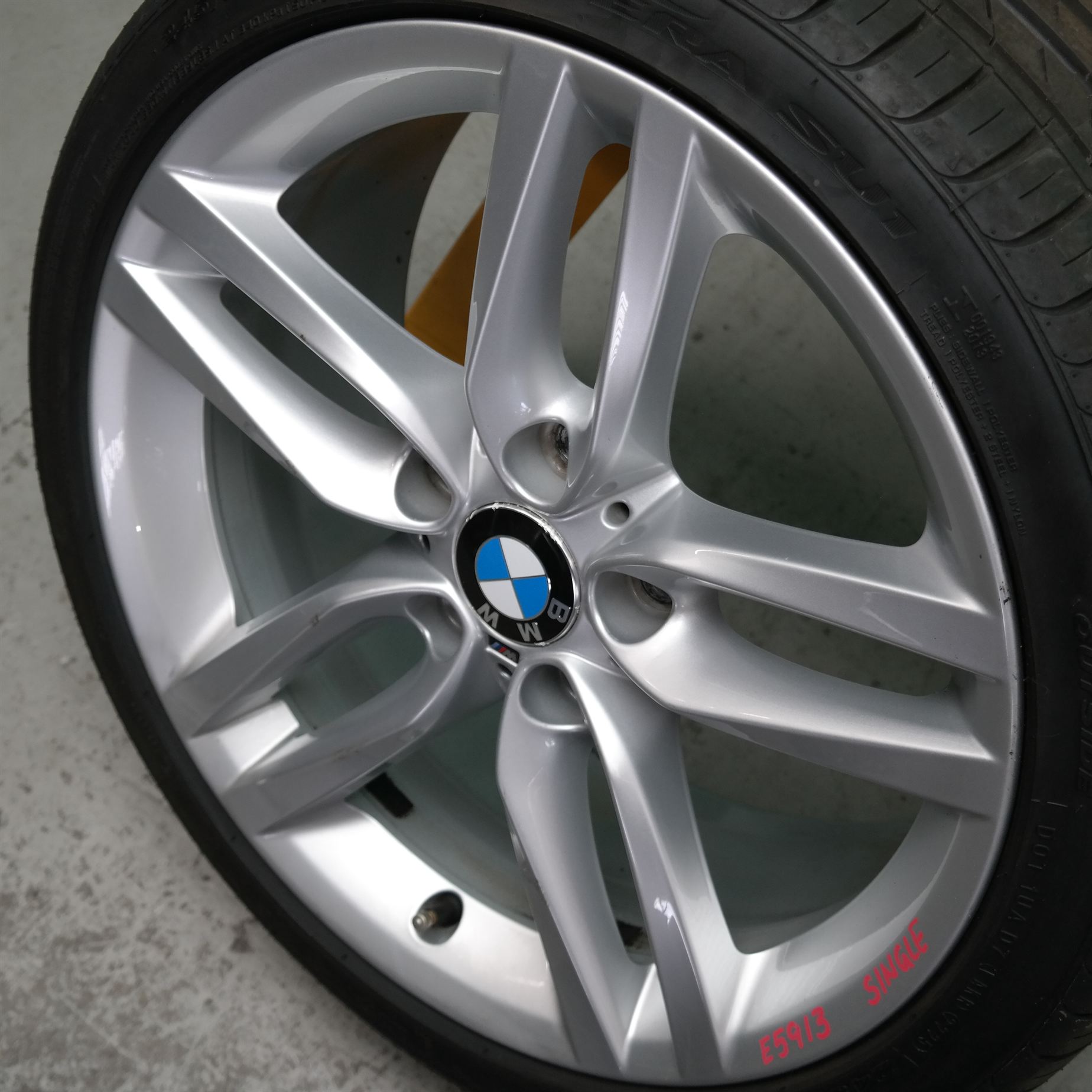 WHEEL STEEL F # Single # (785) F22 7846785 *36-15* 2 WHEEL STEEL F # Single # (785) F22 7846785 *36-15* - Image 2