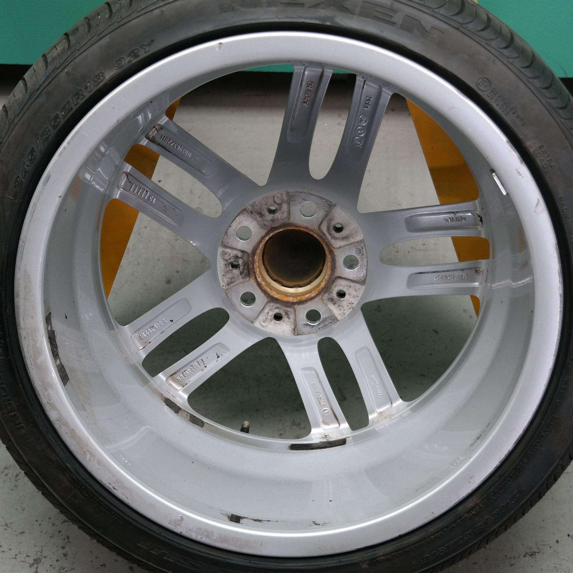 WHEEL STEEL F # Single # (785) F22 7846785 *36-15* 5 WHEEL STEEL F # Single # (785) F22 7846785 *36-15* - Image 5