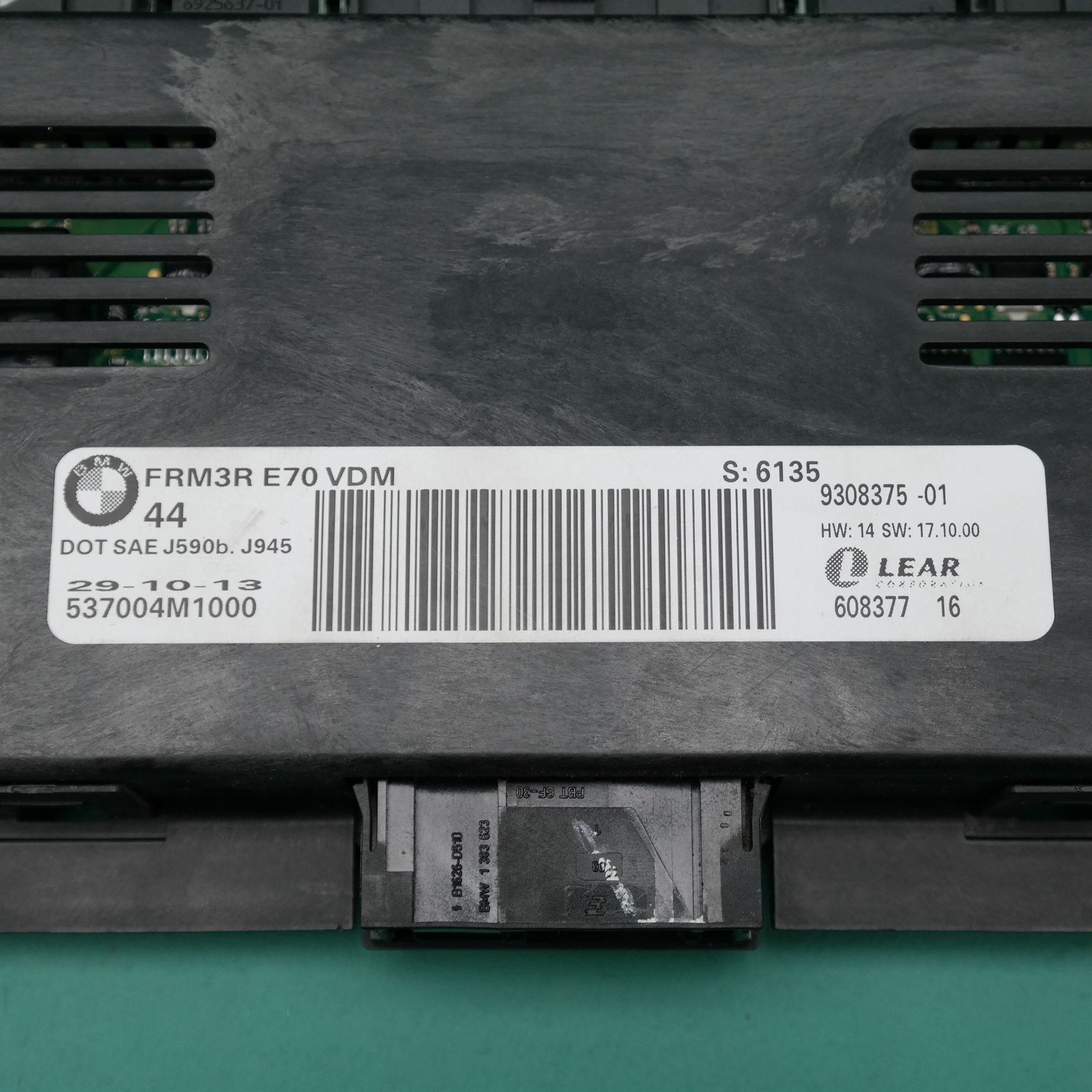 ECU E71 # Footwell Module # (063) *61-25* 9.176.825 3 ECU E71 # Footwell Module # (063) *61-25* 9.176.825 - Image 3