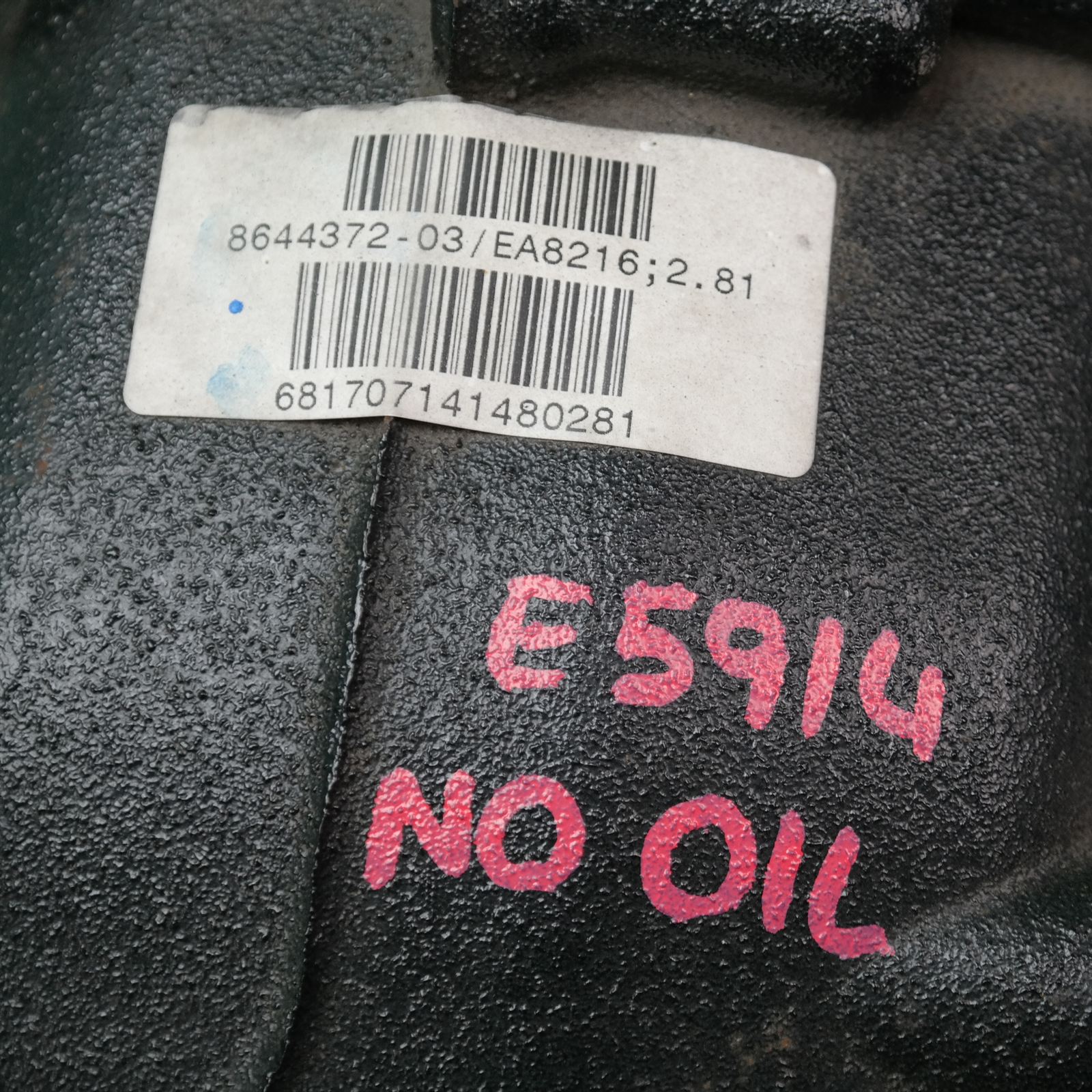 DIFFERENTIAL CENTRE F30 (972) *33-05* 2.81 ratio P4 5 DIFFERENTIAL CENTRE F30 (972) *33-05* 2.81 ratio P4 - Image 5
