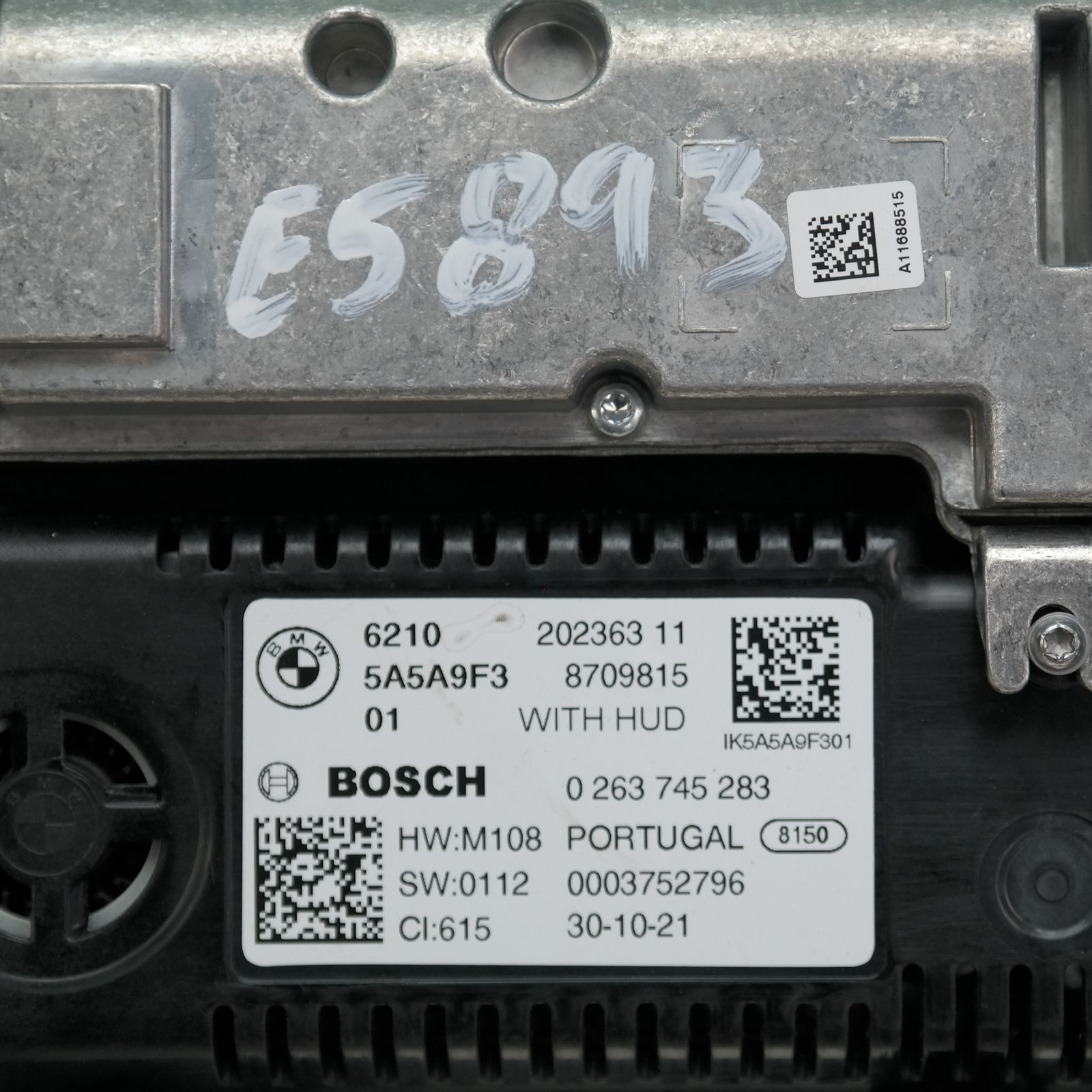 INSTRUMENT CLUSTER INSTRUMENT CLUSTER, PETROL/DIESEL, G30/G31, DIGITAL TYPE, 12.3IN, 01/19-05/23 5 INSTRUMENT CLUSTER INSTRUMENT CLUSTER, PETROL/DIESEL, G30/G31, DIGITAL TYPE, 12.3IN, 01/19-05/23 - Image 5