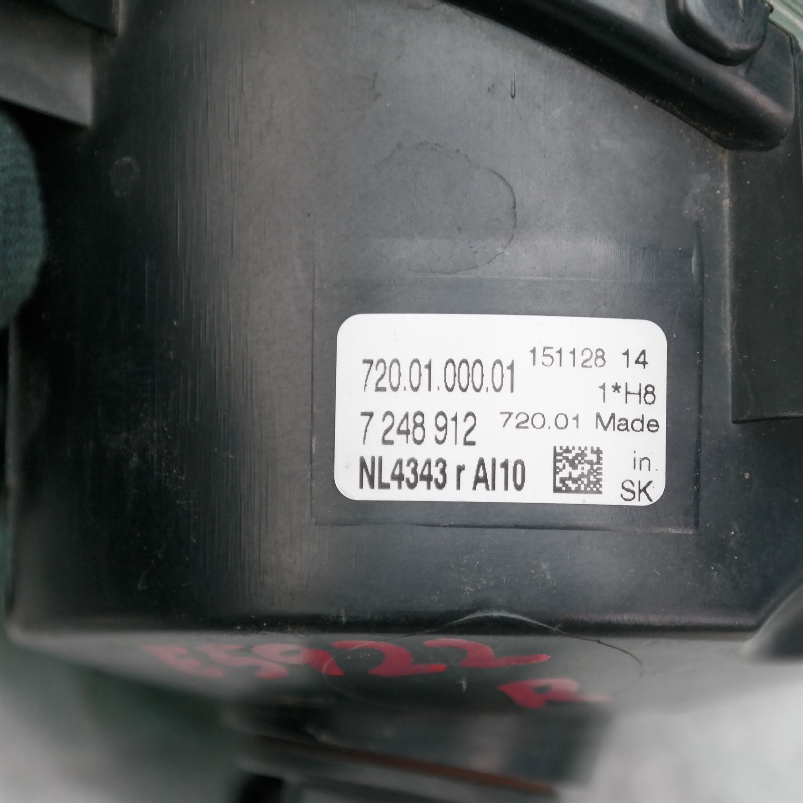 RIGHT INDICATOR/FOG/SIDE BUMPER FOGLAMP, F33, CABRIO, HALOGEN TYPE, 03/14-12/20 4 RIGHT INDICATOR/FOG/SIDE BUMPER FOGLAMP, F33, CABRIO, HALOGEN TYPE, 03/14-12/20 - Image 4
