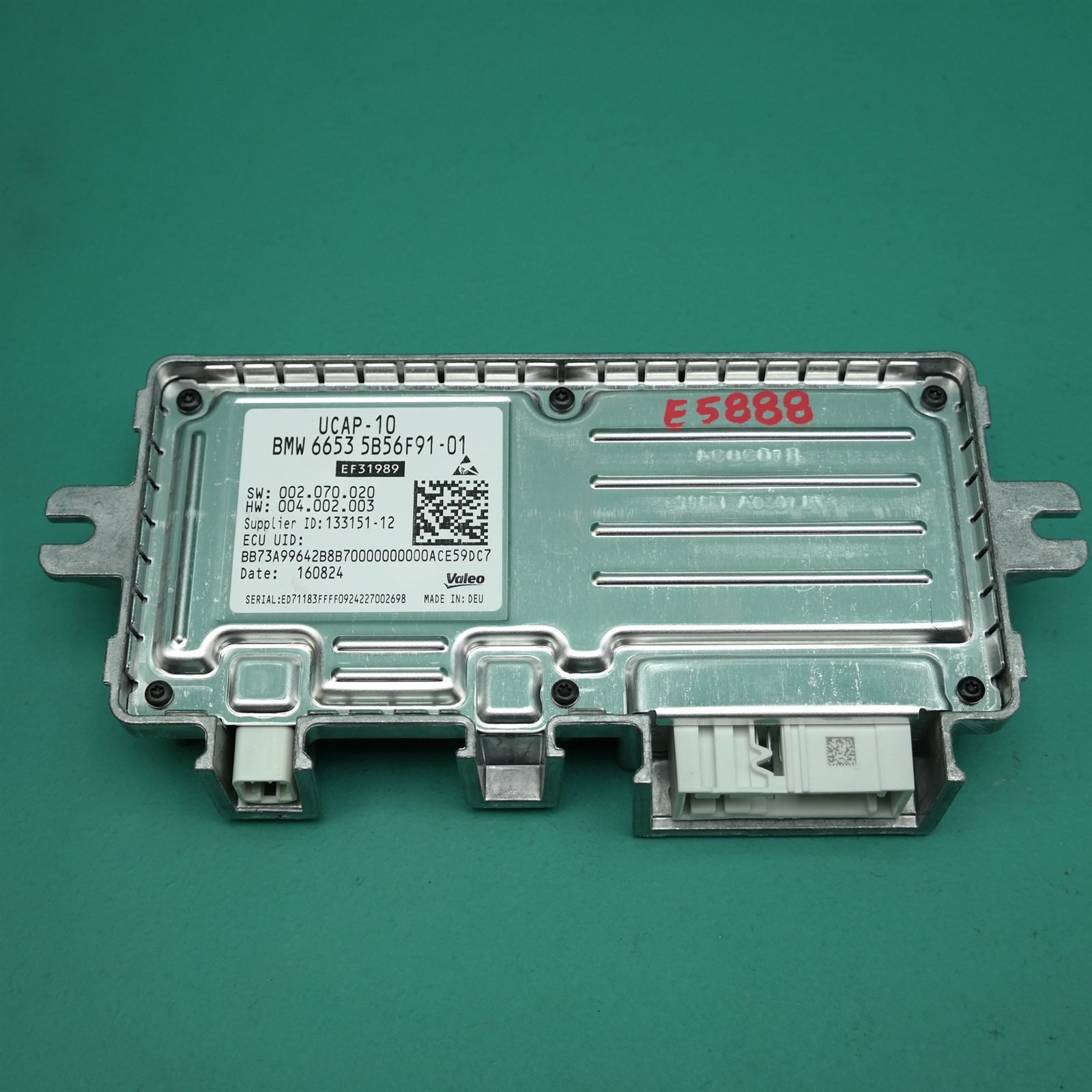ECU F70 # Camera ECU # Automated Parking (BE5) *66-30* ECU F70 # Camera ECU # Automated Parking (BE5) *66-30*