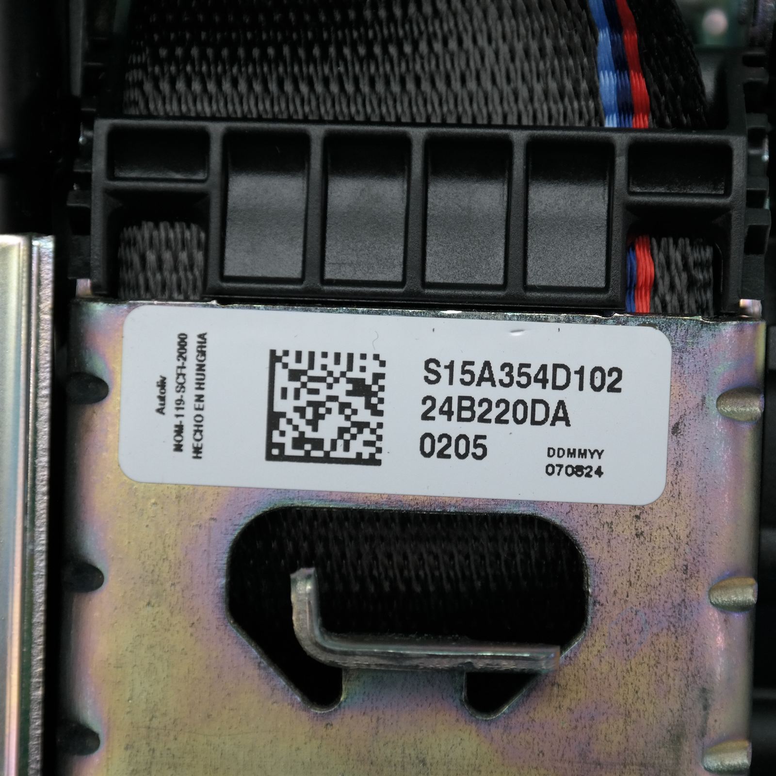 SEAT BELT F70 # Belt, front left # (4D1) *72-05* 6 SEAT BELT F70 # Belt, front left # (4D1) *72-05* - Image 6