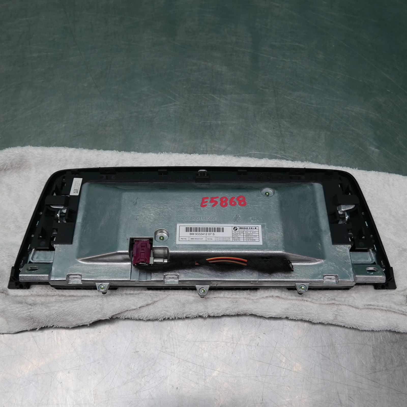 STEREO/HEAD UNIT F12 # Display Screen # 10 INCH (412) *65-45* 3 STEREO/HEAD UNIT F12 # Display Screen # 10 INCH (412) *65-45* - Image 3