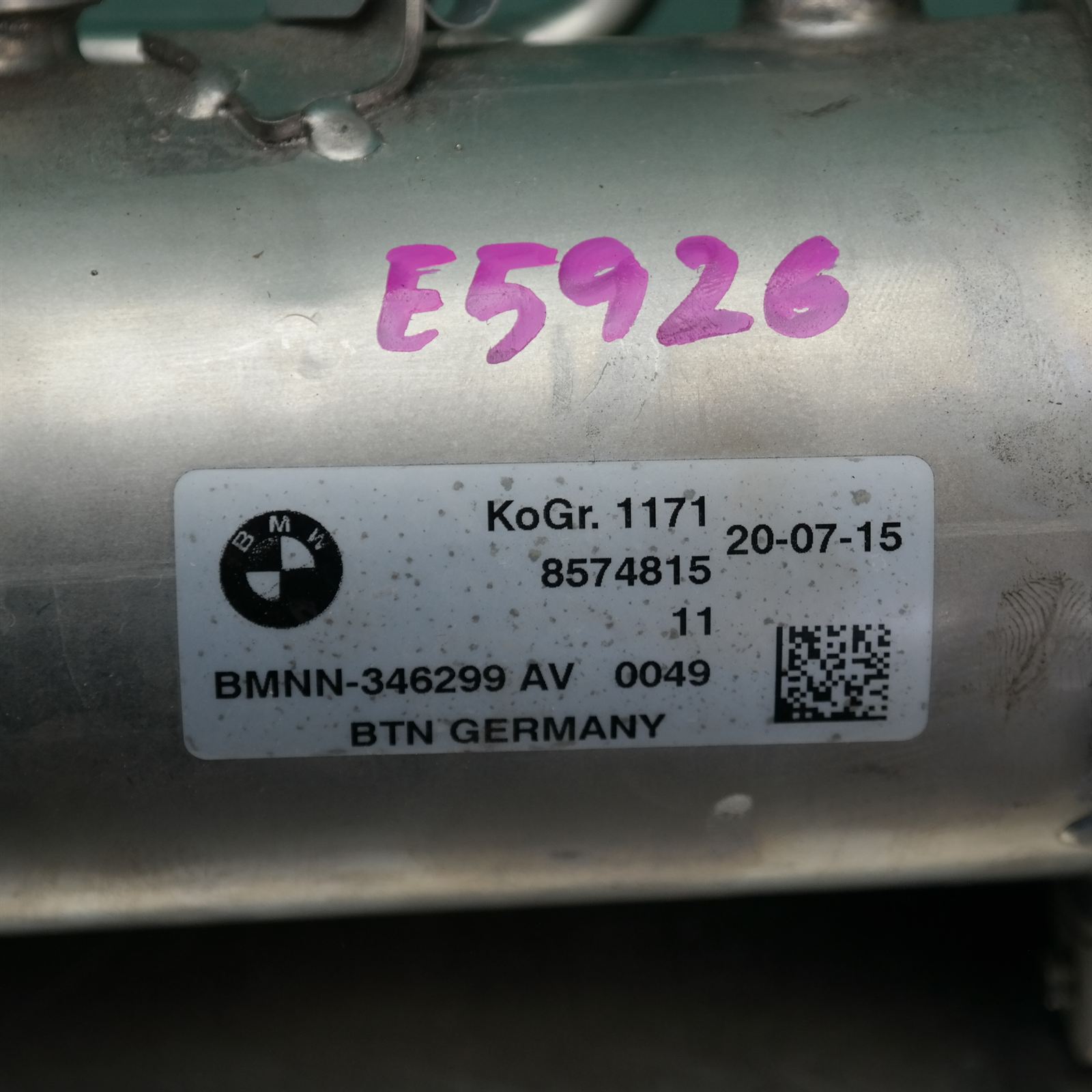 PARTICULATE FILTER/DPF G05 # Emission reduction cooling # (815) *11-50* 4 PARTICULATE FILTER/DPF G05 # Emission reduction cooling # (815) *11-50* - Image 4