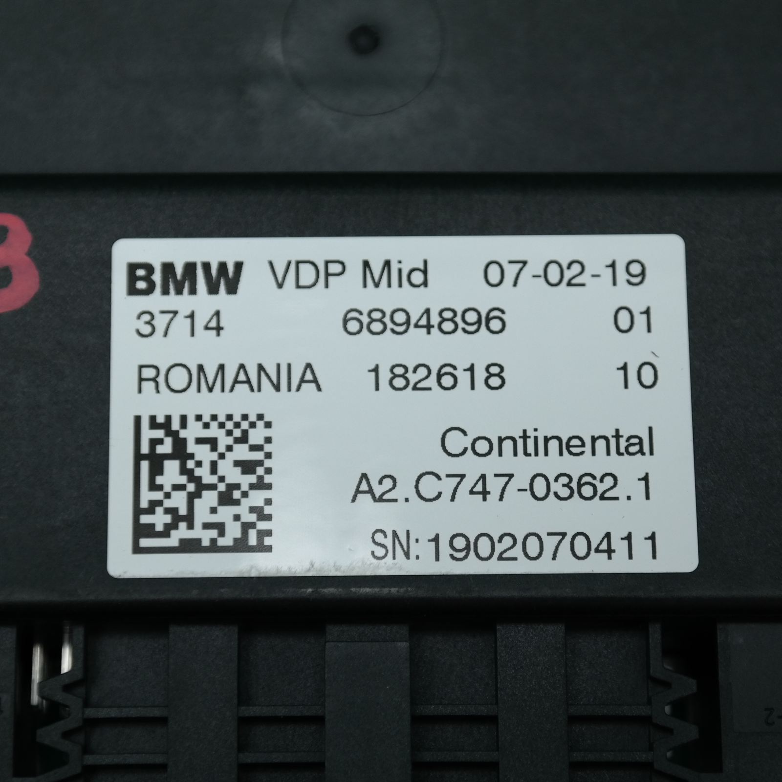 ECU G20 # VDP Control Unit # (486) *31-10* 3 ECU G20 # VDP Control Unit # (486) *31-10* - Image 3